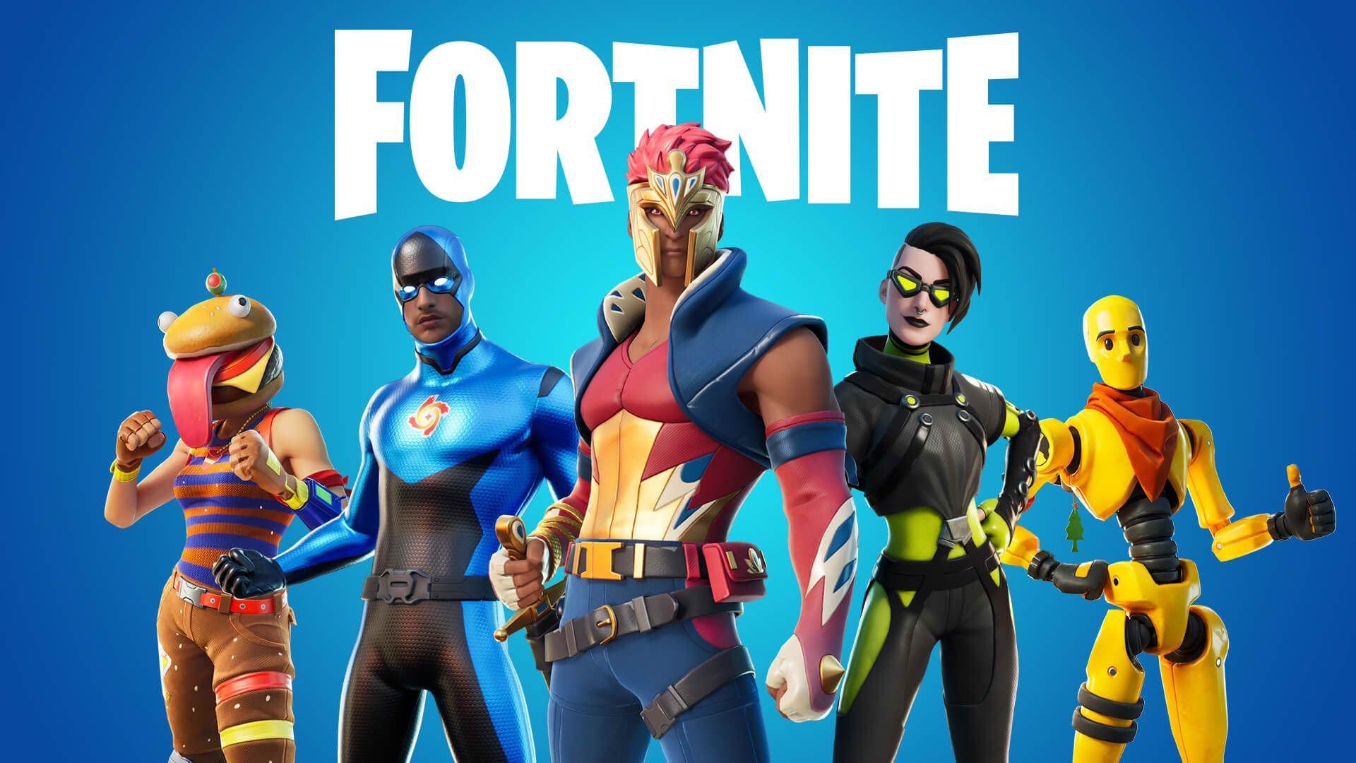 Different Fortnite game clothes