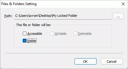 Folder encryption in Windows 11 with Easy File Locker app-5