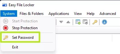 Folder encryption in Windows 11 with Easy File Locker app-1