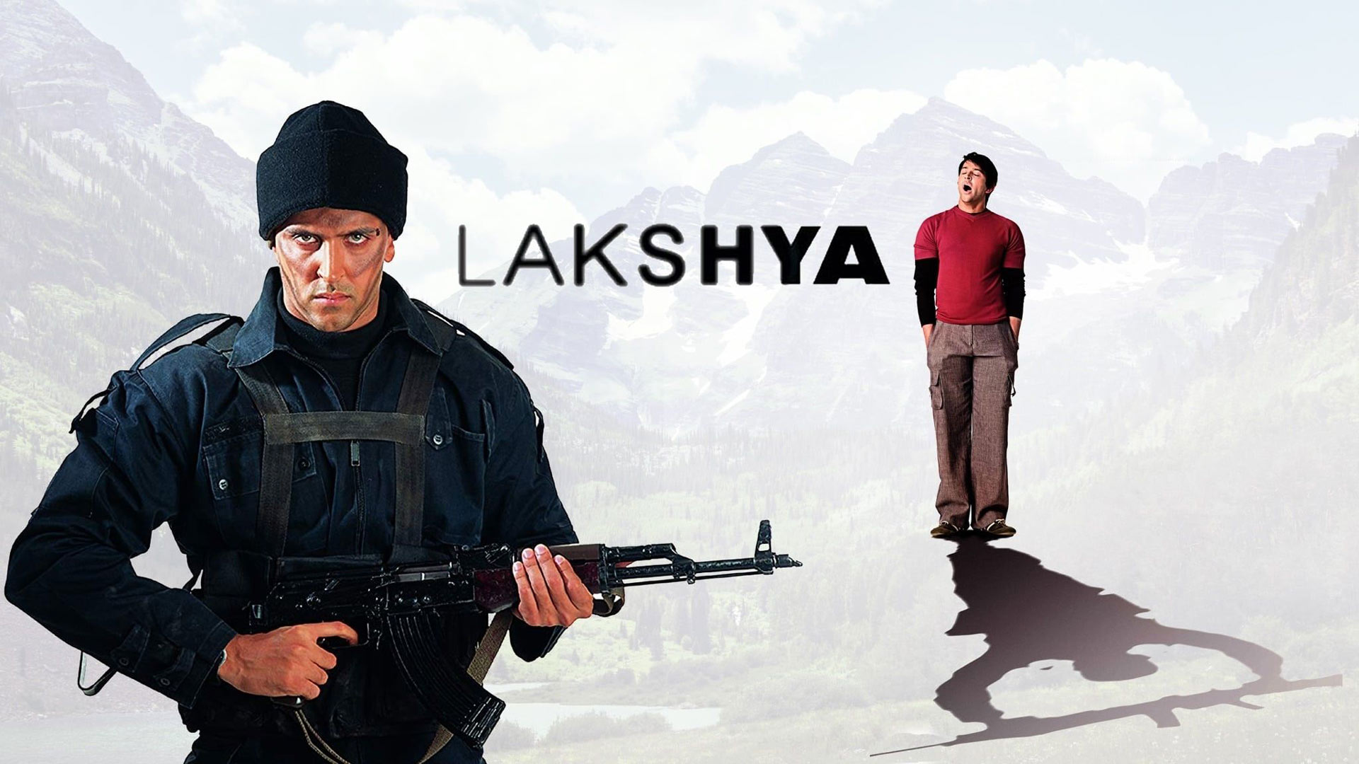 Hrithik Roshan in the movie Target (Lakshya)