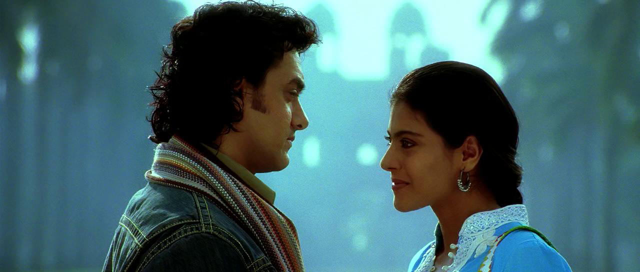 Kajol and Aamir Khan in the movie Fana