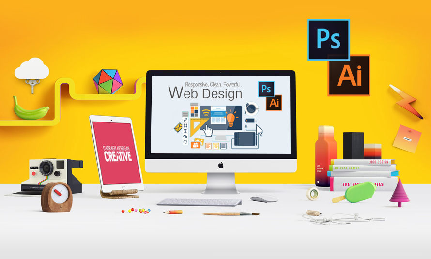 website design graphics