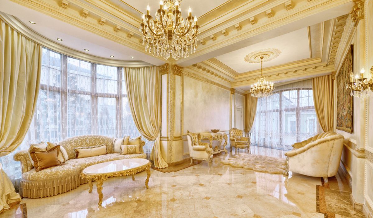 Luxury Ideas For Beautiful And Stylish Golden Decoration At Home