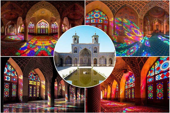 The Unique Effect Of Colors In The Beautiful Nasir Al-Molk Mosque