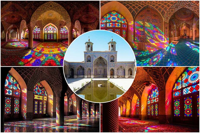 The Unique Effect Of Colors In The Beautiful Nasir Al-Molk Mosque