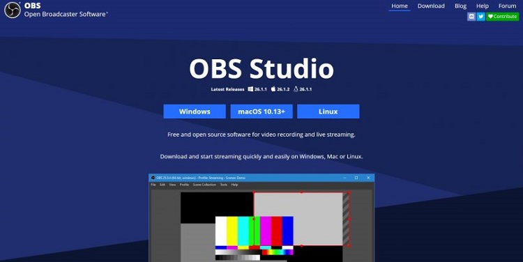OBS Studio is the best live streaming application
