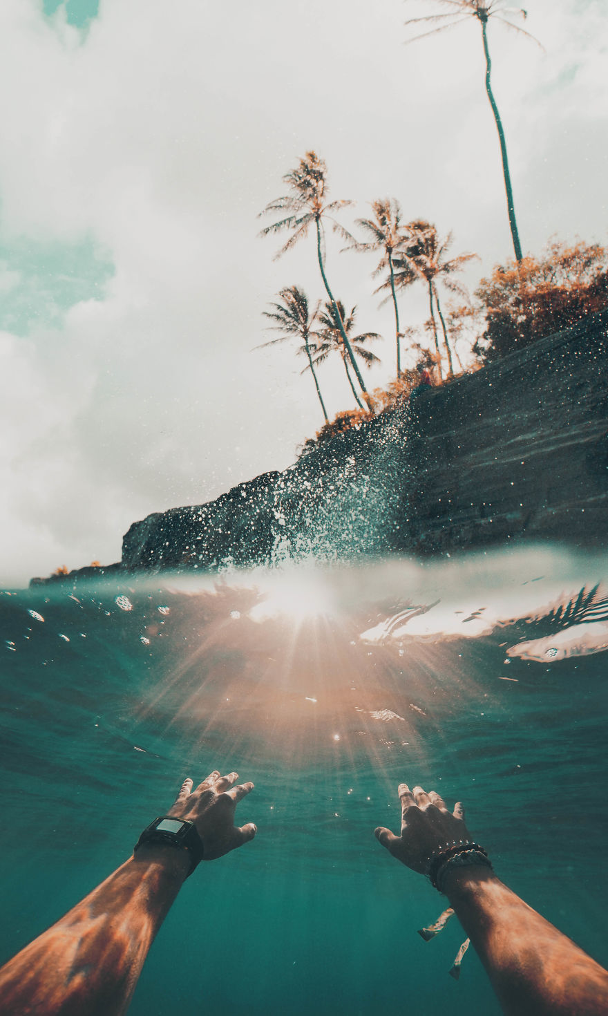 Palm Beach Digital Art/Swimming