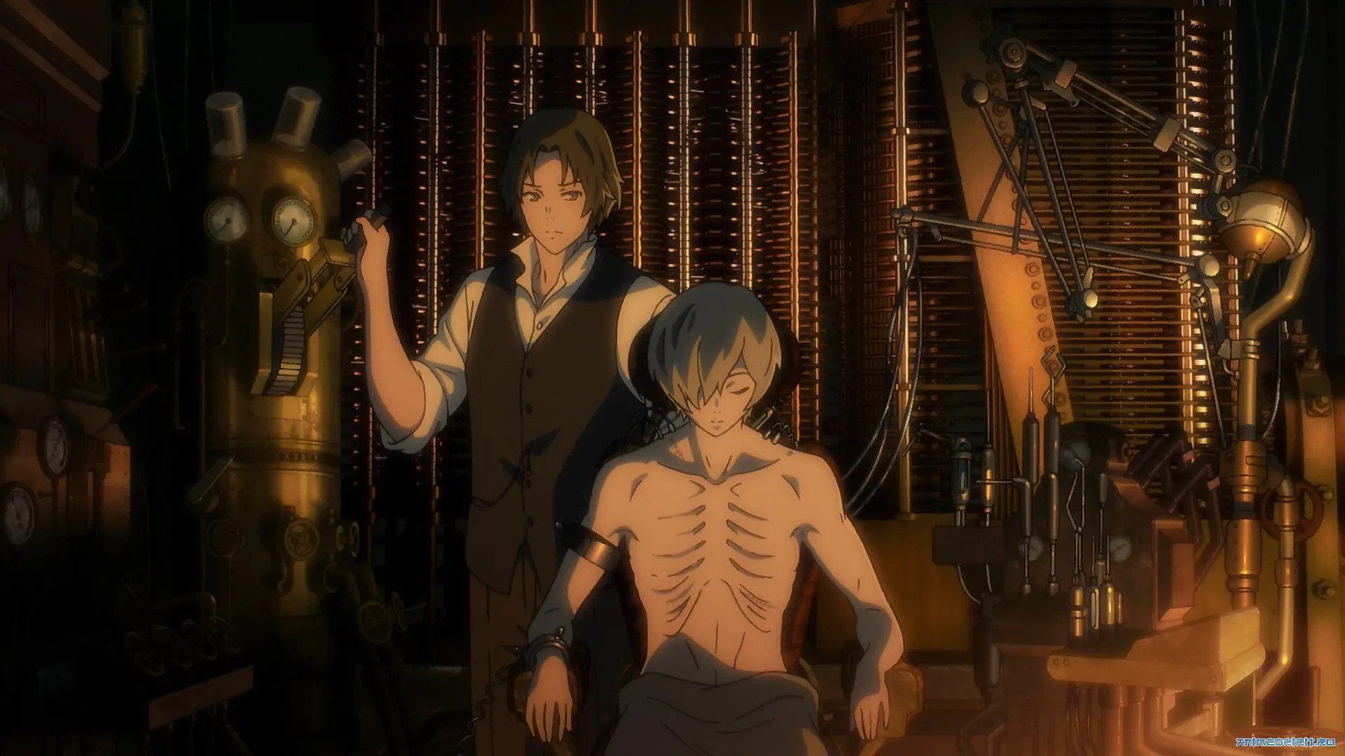 Raising the dead in the anime The Empire of Corpses