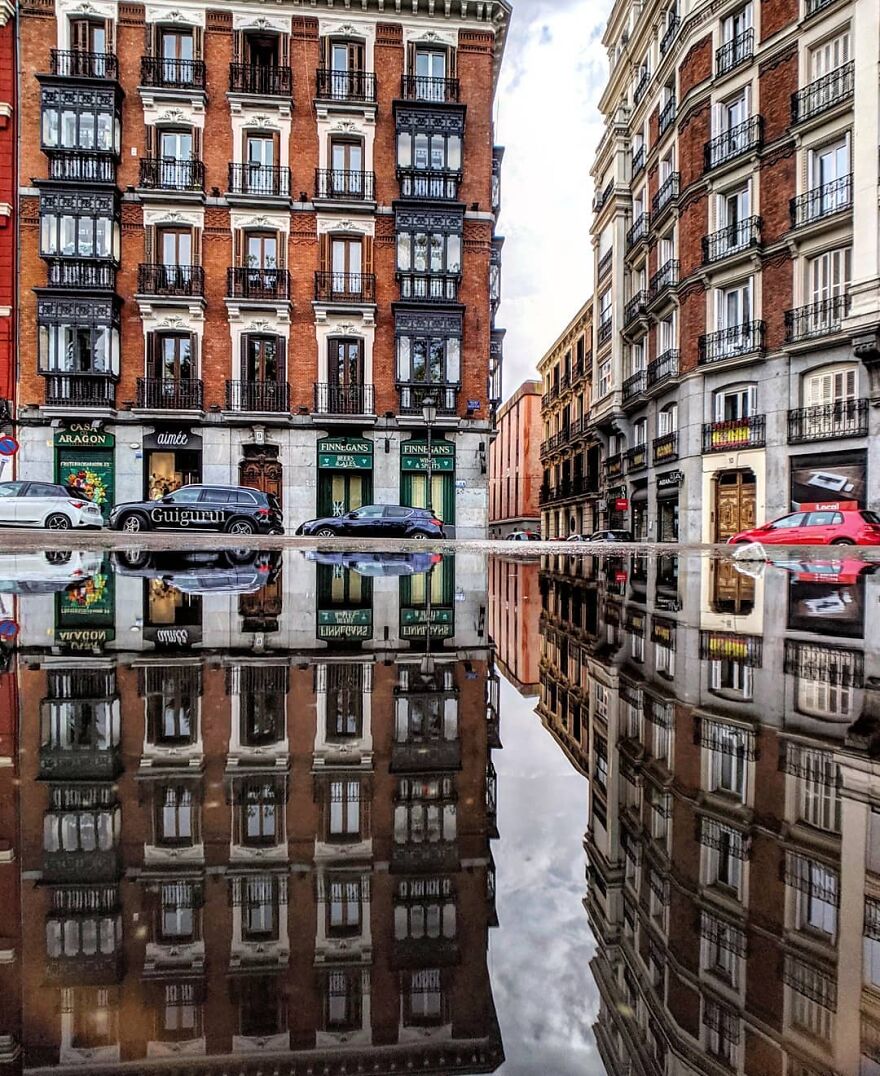 Reflux of Madrid buildings