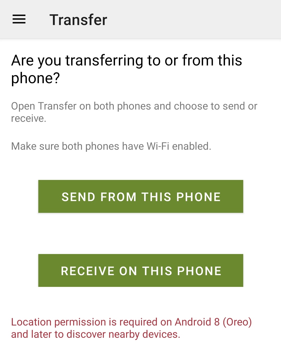 2- SMS transfer to other Android phones with the SMS Backup & Restore program