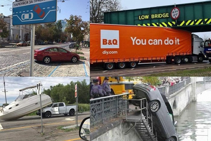 30 Pictures Of Illegal Drivers Who Have Crossed The Limits Of Driving