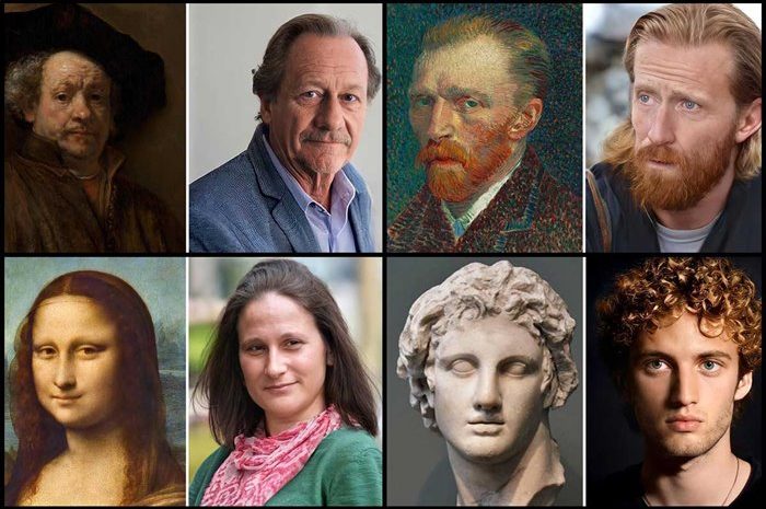 Historical Figures Simulated In A Modern Way With The Help Of Artificial Intelligence