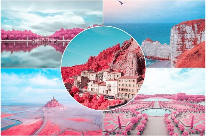 Stunning Infrared Photos Of Beautiful French Landscapes