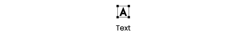 Add text to PDF icon
