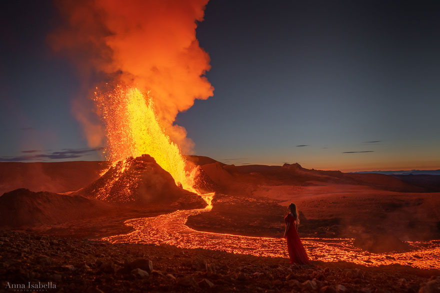 Anna Isabella / Iceland volcano
