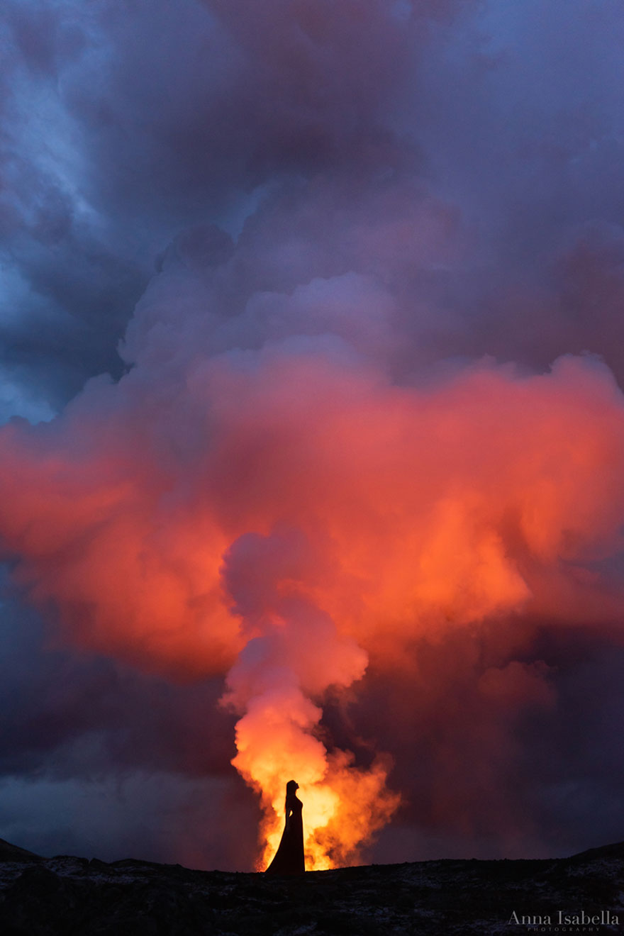 Anna Isabella / Iceland volcano