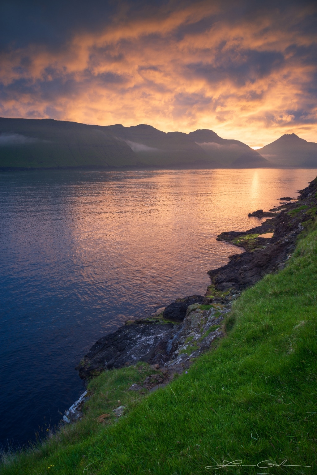 Faroe Islands sunset