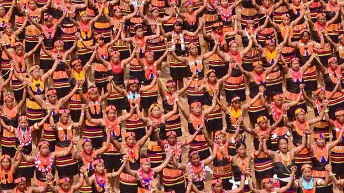 Guinness record/ World's largest Kennik dance