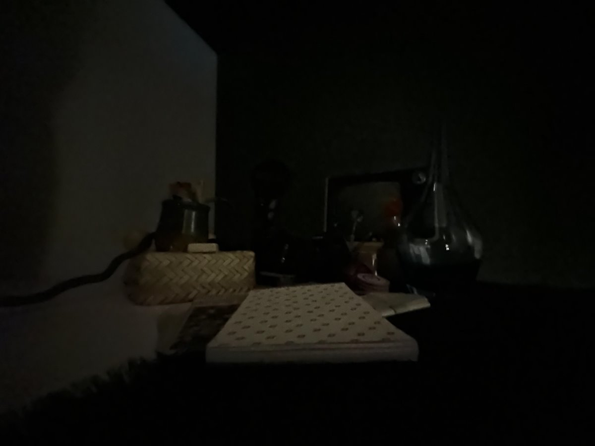 iPhone 14 Pro ultrawide camera in the dark