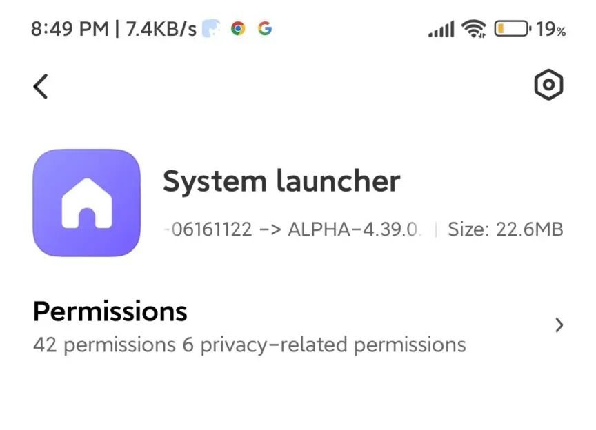 New APK installation icon in MIUI 14