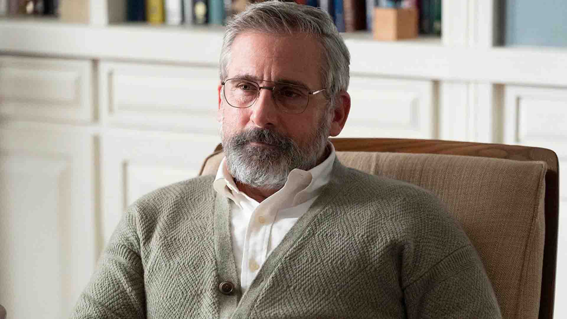 Steve Carell counseling a patient in The Patient series