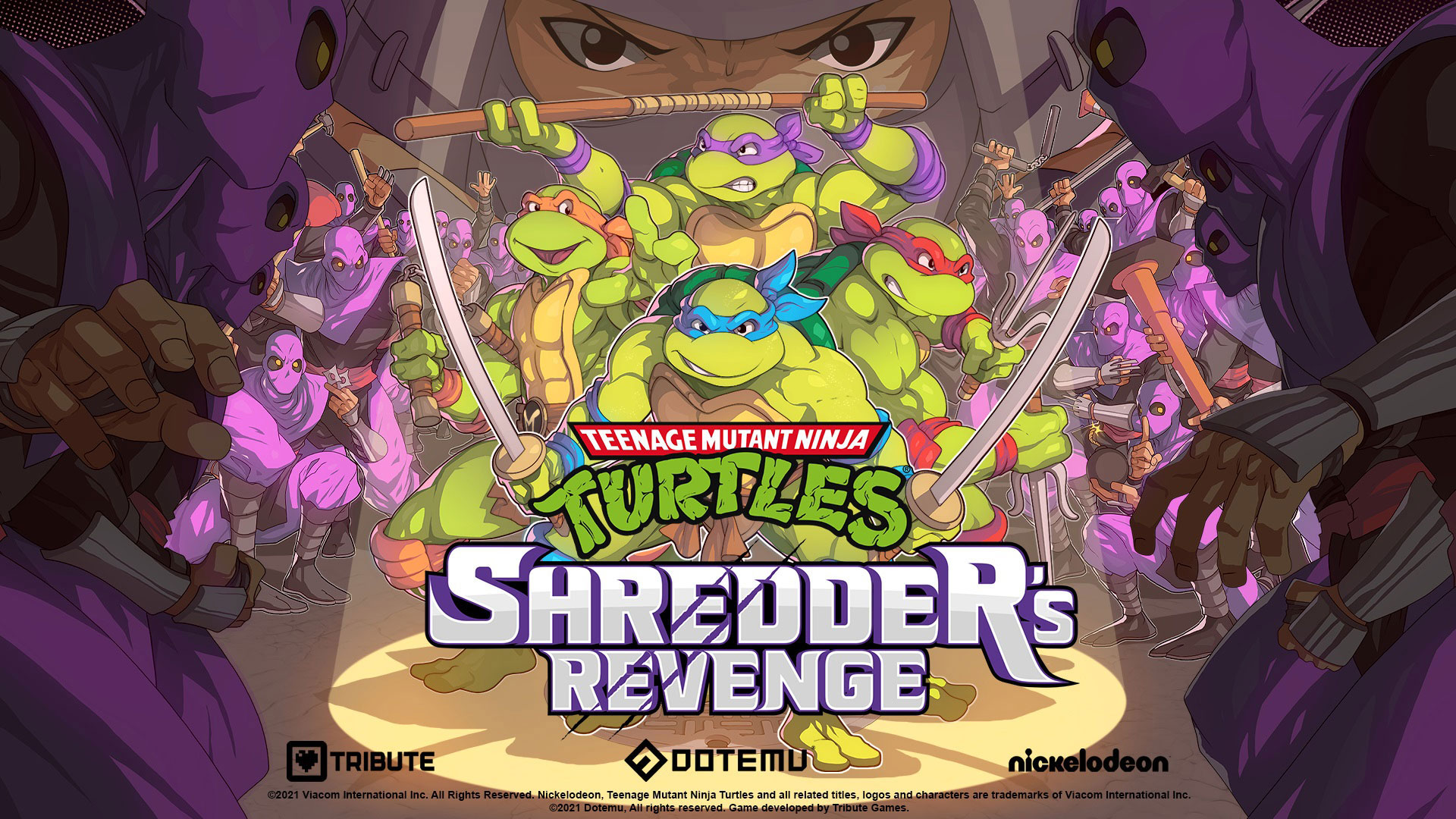 Teenage Mutant Ninja Turtles: Shredder's Revenge game characters