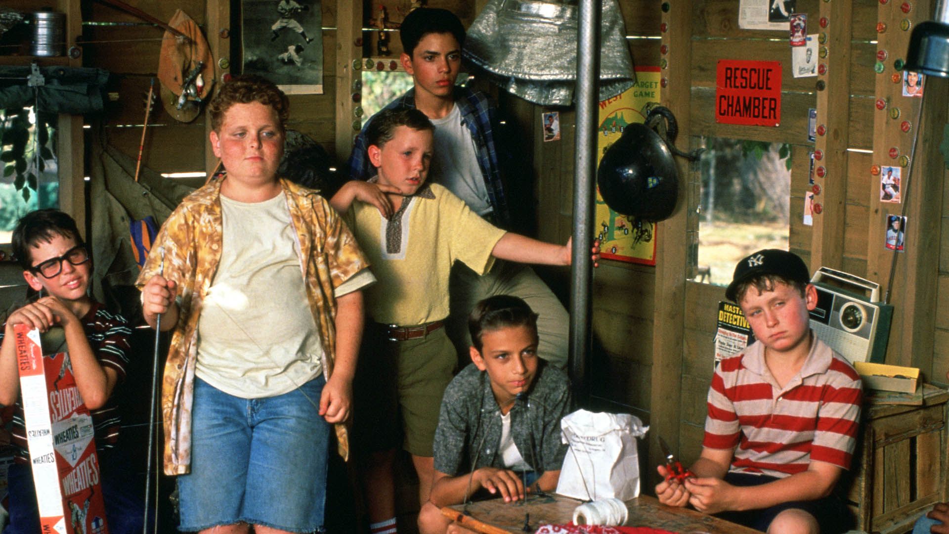 The main characters of the movie The Sandlot