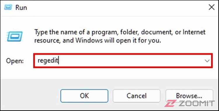 The second step is to disable Windows 11 antivirus through the registry