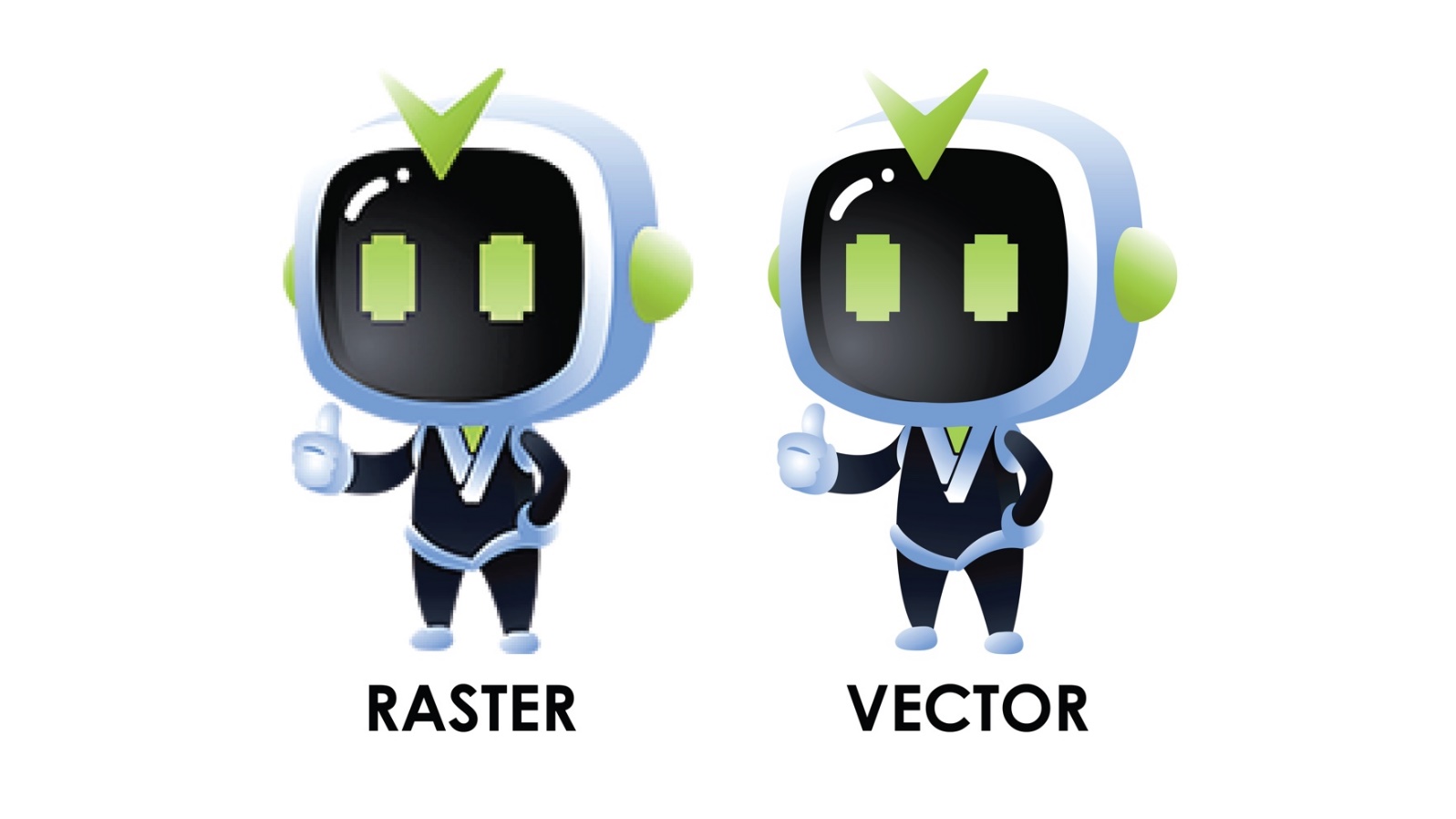 Vector graphics vs bitmapped graphics