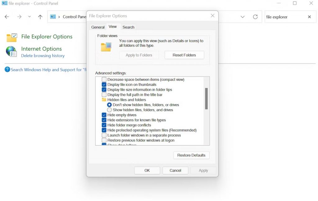 Three Ways To Display File Extension In Windows 11 DED9