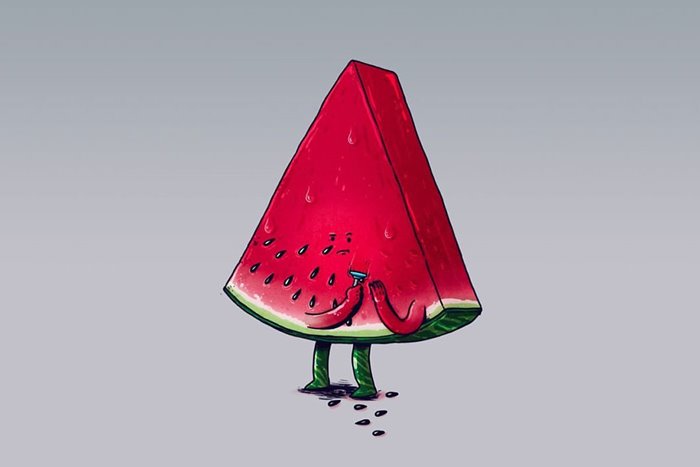 If fruits and vegetables had life!