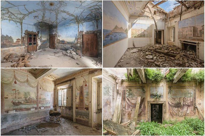 Paintings That Are Forgotten In Abandoned European Palaces