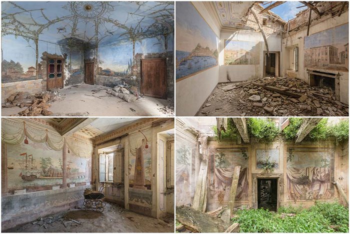 Paintings That Are Forgotten In Abandoned European Palaces