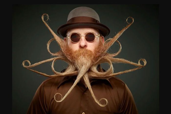 Weird portraits from the 2017 World Beard and Mustache Championships