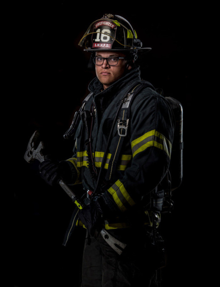 A photographer's different appreciation of dedicated firefighters
