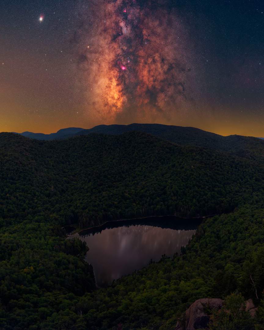 ADK Magic / Daniel Stein / Adirondack Mountains, New York, USA / 2021 Milky Way Photographer of the Year