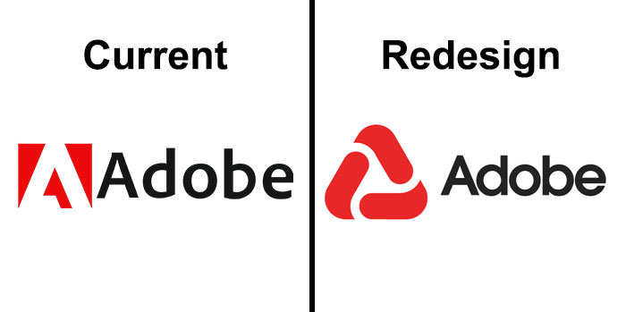 Adobe logo redesign