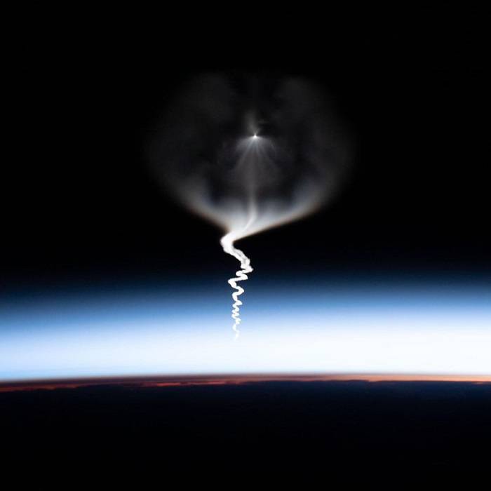 Approaching Soyuz spacecraft