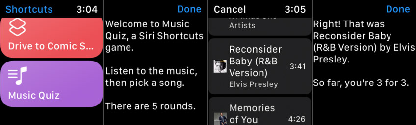 Create Siri shortcuts