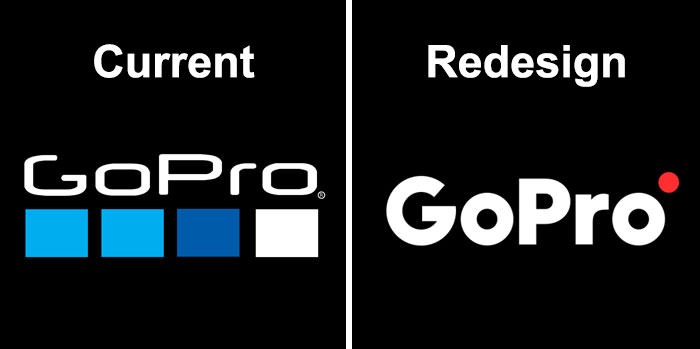 Gopro logo redesign