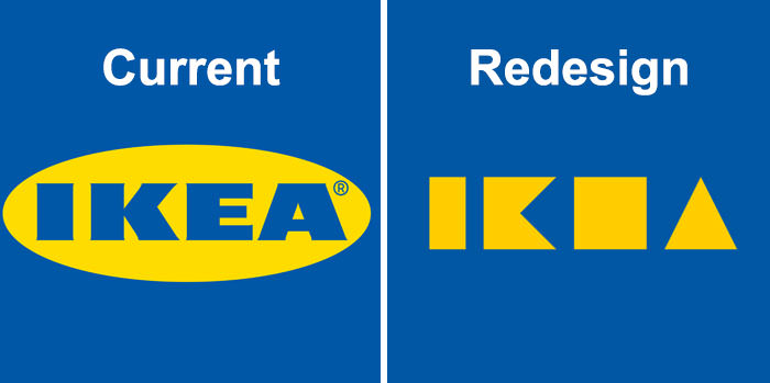 Ikea logo redesign