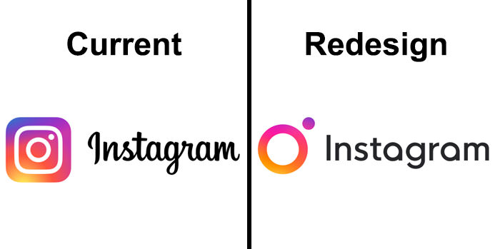 Instagram logo redesign