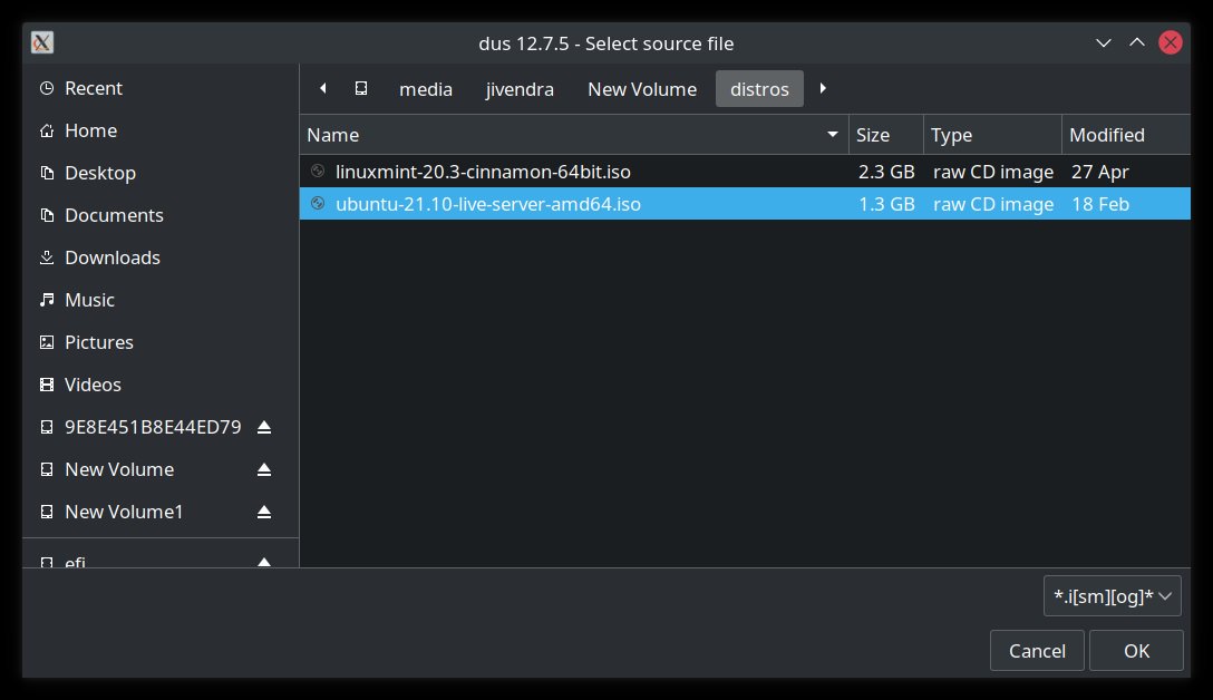 Installing Ubuntu on flash with mkusb