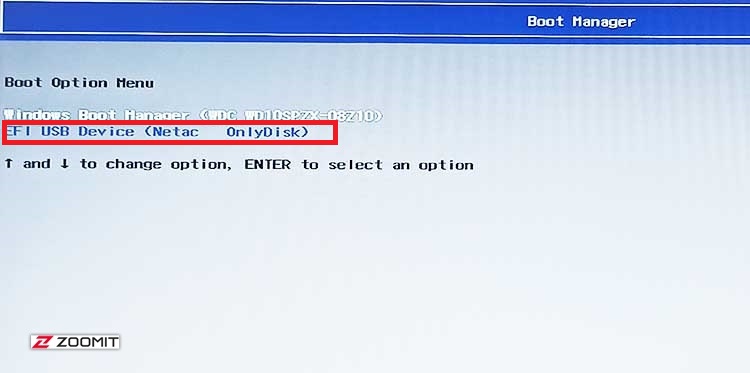 Lenovo laptop boot menu