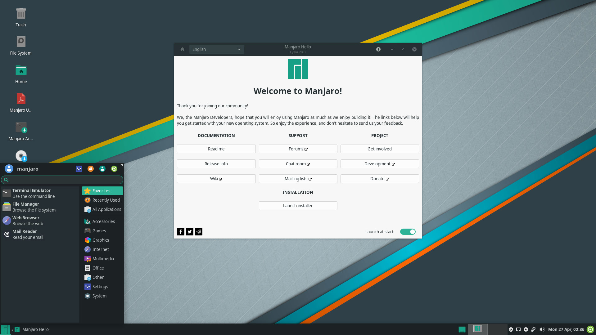 Linux Manjaro