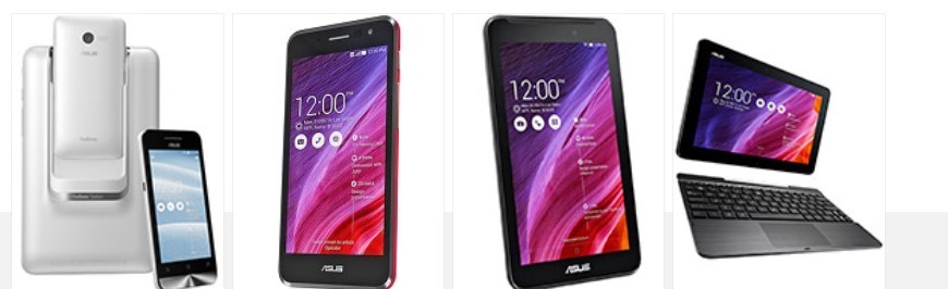 Old Asus Fonepad phones with Intel processors