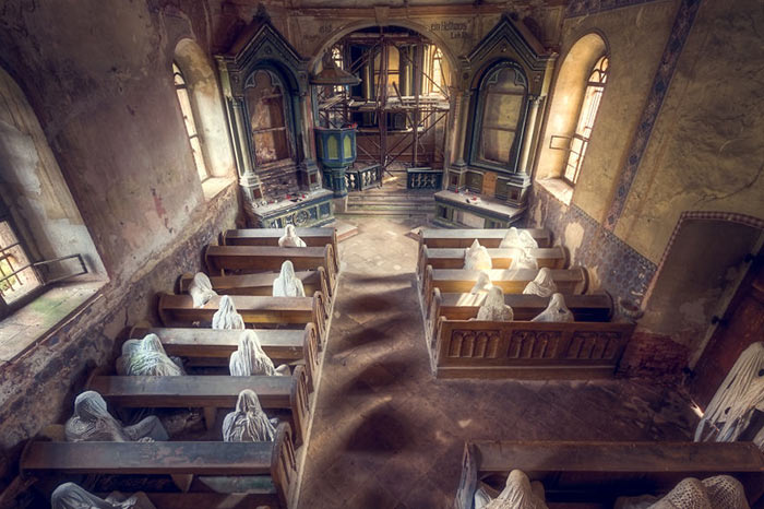 Photography of abandoned churches and monasteries