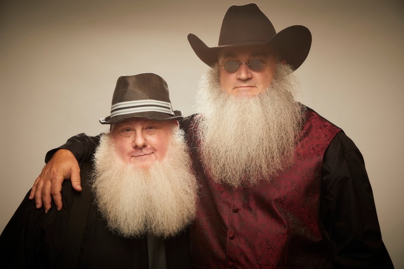 The winners of the 2022 beard and mustache competition