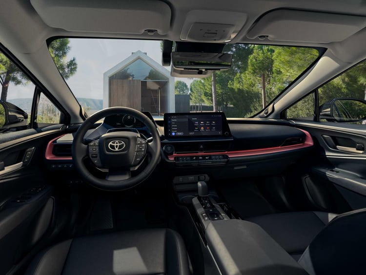 Toyota Prius 2023 interior view