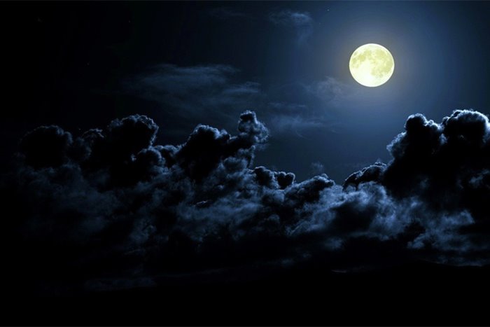 Watch: The Moon's Shining Moon